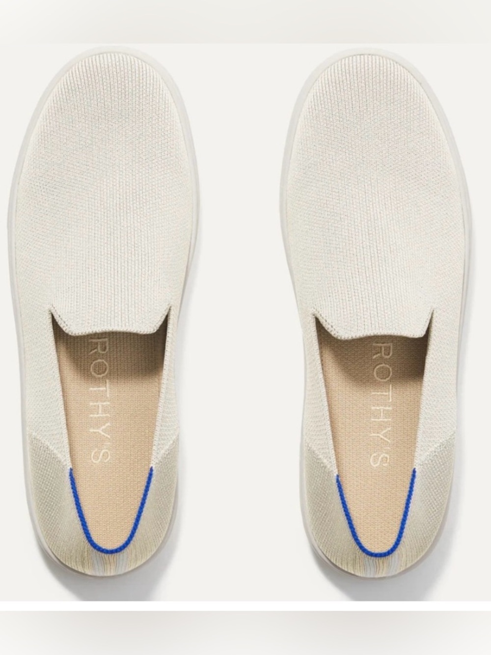 Rothy's White Slip-On Sneaker